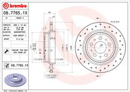 BREMBO brzdový kotouč 08.7765.1X, sada 2 ks - Brzdový kotouč