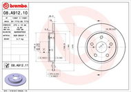 BREMBO brzdový kotouč 08.A912.11, sada 2 ks - Brzdový kotouč