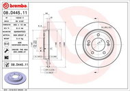 BREMBO brake disc 08. D445.11, set of 2 - Brake Disc