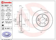 BREMBO brake disc 08. D627.11, set of 2 - Brake Disc