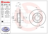 BREMBO brzdový kotouč 09.5710.10, sada 2 ks - Brake Disc