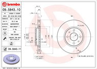 BREMBO brzdový kotouč 09.5843.11, sada 2 ks - Brake Disc