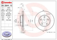 BREMBO brzdový kotouč 09.5844.10, sada 2 ks - Brake Disc