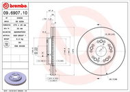 BREMBO brzdový kotouč 09.6907.10, sada 2 ks - Brake Disc