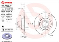 BREMBO brzdový kotouč 09.7196.14, sada 2 ks - Brake Disc