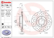 BREMBO brzdový kotouč 09.7196.1X, sada 2 ks - Brake Disc