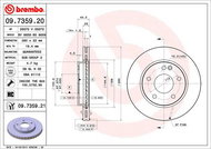 BREMBO brzdový kotouč 09.7359.21, sada 2 ks - Brake Disc