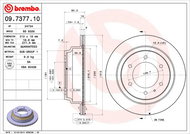 BREMBO brzdový kotouč 09.7377.10, sada 2 ks - Brake Disc