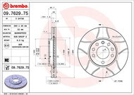 BREMBO brzdový kotouč 09.7629.75, sada 2 ks - Brake Disc