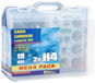 COMPASS MEGA H4+H4+fuses, spare set 12V - Car Bulb Kit