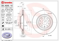 BREMBO brake disc 09. A200.11, set of 2 - Brake Disc