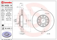 BREMBO brzdový kotouč 09.A428.11, sada 2 ks - Brzdový kotouč