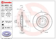 BREMBO brzdový kotouč 09.A652.11, sada 2 ks - Brzdový kotouč
