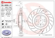 BREMBO brake disc 09. A958.21, set of 2 - Brake Disc