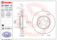 BREMBO brake disc 09. B356.11, set of 2 - Brake Disc