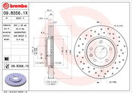 BREMBO brake disc 09. B356.1X, set of 2 - Brake Disc