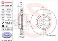 BREMBO brake disc 09. C064.11, set of 2 - Brake Disc