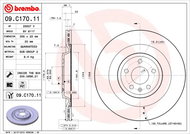BREMBO brake disc 09. C170.11, set of 2 - Brake Disc
