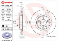 BREMBO brake disc 09. C515.11, set of 2 - Brake Disc