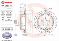 BREMBO brake disc 09. C662.1X, set of 2 - Brake Disc