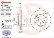 BREMBO brake disc 09. D880.11, set of 2 - Brake Disc