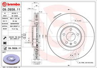 BREMBO brake disc 09. D938.11, set of 2 - Brake Disc
