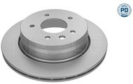 MEYLE brake disc 18-15 523 0001/PD, set of 2 - Brake Disc