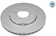 MEYLE brake disc 183 521 0006/PD, set of 2 - Brake Disc