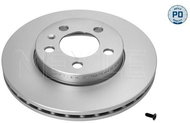 MEYLE brake disc 183 521 0069/PD, set of 2 - Brake Disc
