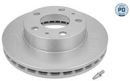MEYLE brake disc 283 521 0021/PD, set of 2 - Brake Disc