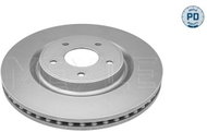 MEYLE brake disc 36-15 521 0075/PD, set of 2 - Brake Disc