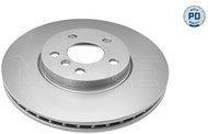 MEYLE brake disc 383 521 0052/PD, set of 2 - Brake Disc