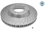 MEYLE brake disc 483 521 0015/PD, set of 2 - Brake Disc