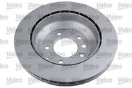 VALEO brake disc 672615, set of 2 - Brake Disc