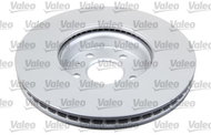 VALEO brake disc 672637, set of 2 - Brake Disc