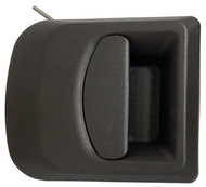 ACI outer front door handle plastic black, right 2813Z42 - Car Door Handle