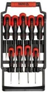 YATO screwdrivers 9 pcs magnetic CrMo with stand - Screwdriver Set
