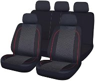 CAPPA Columbus černé / červené - Car Seat Covers