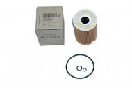 Olejový filter ŠKODA Nadstavec filtra s tesnením 03L115562, originál - Olejový filtr