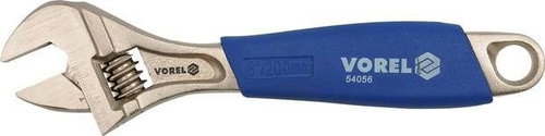 VOREL key adjustable 250 mm plastic handle - Adjustable Wrench - Main image