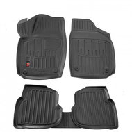 STINGRAY Rubber 3D carpets (TPE), VW Polo Sedan - Car Mats