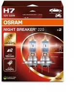 OSRAM H7 Night Breaker 220, +220%, Duo Box - Autóizzó