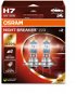 OSRAM H7 Night Breaker 220, +220%, Duo Box - Car Bulb