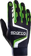 Sparco Hypergrip+ Sim Racing gamingové rukavice, barva černo-zelená - Driving Gloves