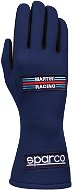 Sparco Land Závodní rukavice Martini Racing Závodní rukavice, homologace FIA, barva tmavě modrá, vel - Driving Gloves