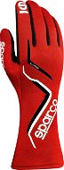 Sparco Land Závodní rukavice, homologace FIA, barva červená - Versenyző kesztyű