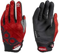 Sparco Meca-3 Rukavice pro mechaniky, barva červená - Driving Gloves