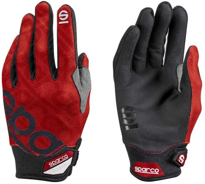 Sparco Meca-3 kesztyű, 11-es méret, piros