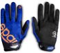 Sparco Meca-3 Rukavice pro mechaniky, barva modro-oranžová, velikost 9 - Driving Gloves