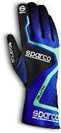 Sparco Rush Kartingové rukavice, barva modro-zelená - Versenyző kesztyű